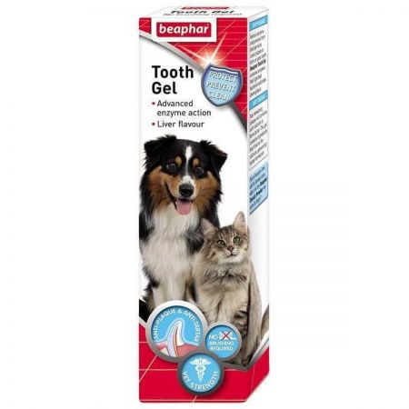 Beaphar Tooth Jel Kedi ve Köpekler İçin Enzim Etkili Diş Jeli 100 Gr