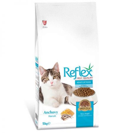 Reflex Hamsili Yetişkin Kedi Maması 15 Kg