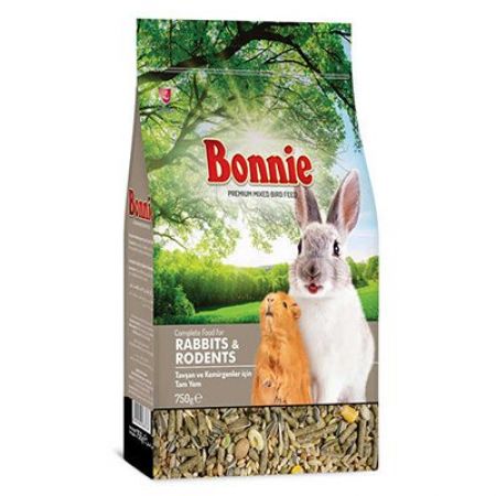 Bonnie Karışık Tavşan ve Kemirgen Yemi 750 Gr