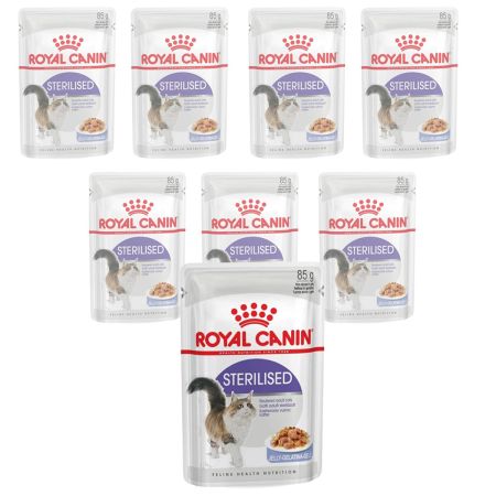 Royal Canin Sterilised Jelly Kısırlaştırılmış Kedi Konservesi 85 Gr (12 Adet)