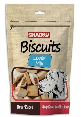 Snacky Lover Mix  Köpek Ödül Bisküvisi 200 gr