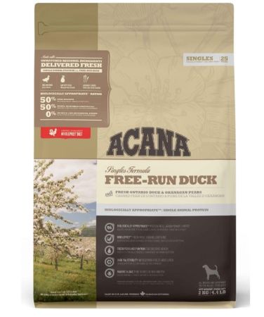 Acana Singles Free-Run Duck Ördekli Köpek Maması 2 Kg