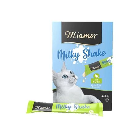 Miamor Milky Shake Hindili Ve Taurinli Krema Kedi Ödülü  80 g (4x20 g)