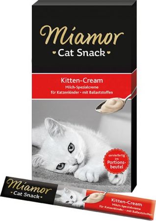 Miamor Cream Yavru Sıvı Kedi Ödülü 6x15 Gr