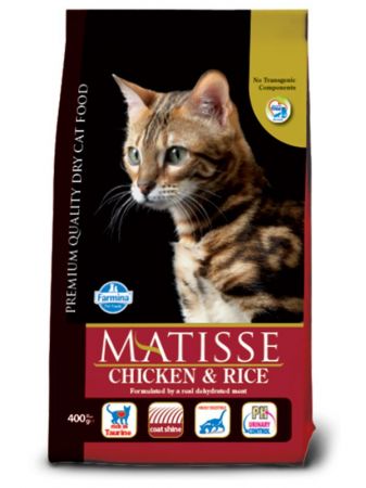 Matisse Tavuk ve Pirinçli Yetişkin Kedi Maması 1.5 Kg