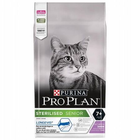 Pro Plan Sterilised Senior Hindili 7+ Yaşlı Kedi Maması 3 Kg