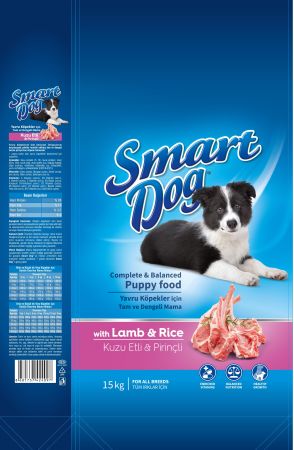 Smart Dog Kuzulu Yavru Köpek Maması 15 Kg