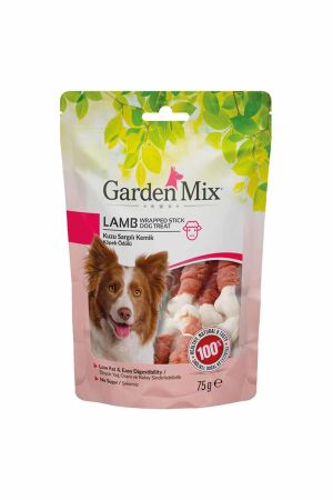 Garden Mix Kuzu Sargılı Kemik Köpek Ödülü 75 Gr