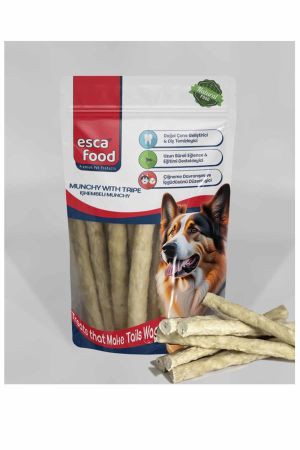 Esca Food İşkembeli Munchy Çubuk Köpek Ödülü 12 Cm 8 Gr 25 li