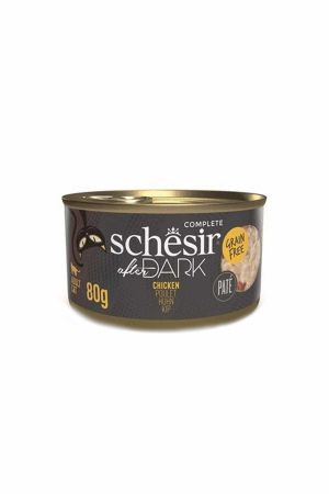 Schesir After Dark Tavuk Pate Yetişkin Kedi Konservesi 80 Gr