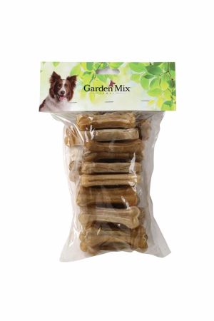 Garden Mix Deri Pres Kemik Köpek Ödülü 8 Cm 20-25 Gr 20 li