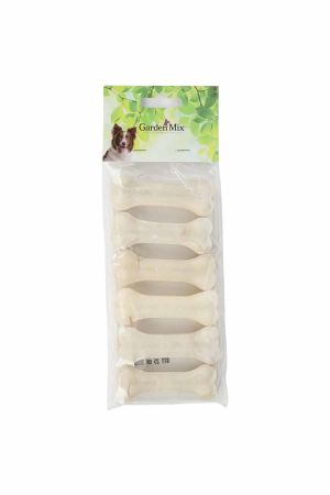 Garden Mix Sütlü Deri Kemik Köpek Ödülü 8 Cm 20-25 Gr 6 lı 