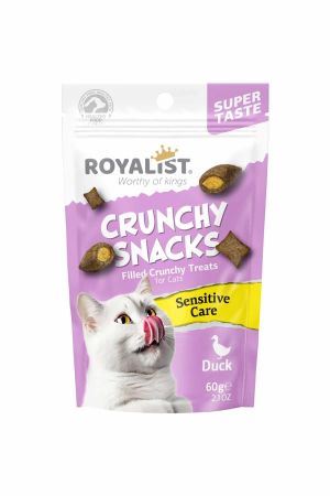 Royalist Ördekli Sensitive Care Bisküvi Kedi Ödül Maması 60 Gr