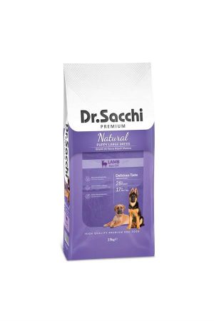 Dr. Sacchi Puppy Large Lamb Büyük Irk Yavru Köpek Maması 15 kg