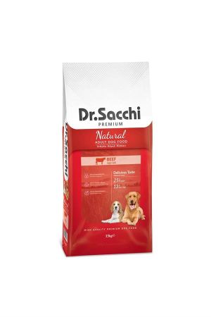 Dr.Sacchi Premium Natural Beef Yetişkin Köpek Maması 15 kg