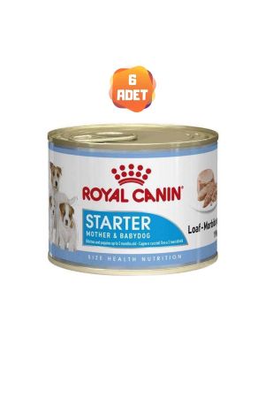 Royal Canin Starter Anne ve Yavru Köpek Konservesi 195 Gr x 6 Adet