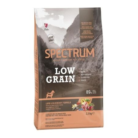 Spectrum Kuzu Etli ve Yaban Mersinli Mini ve Küçük Irk Yetişkin Köpek Maması 2,5 kg