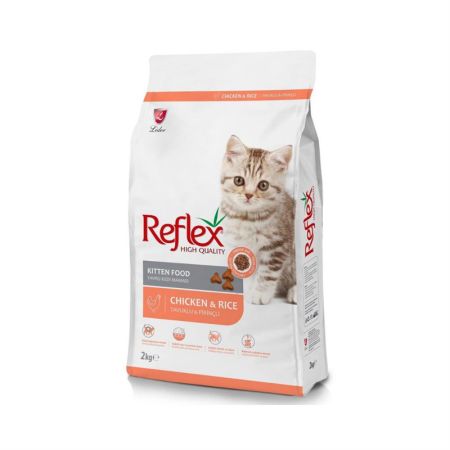 Reflex Kitten Tavuklu Pirinçli Kedi Maması 2 kg