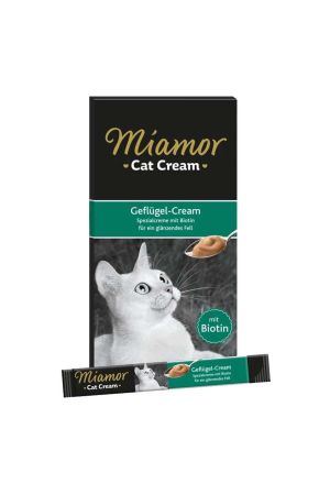 Miamor Cream Tavuklu Kedi Ödülü 6x15 Gr