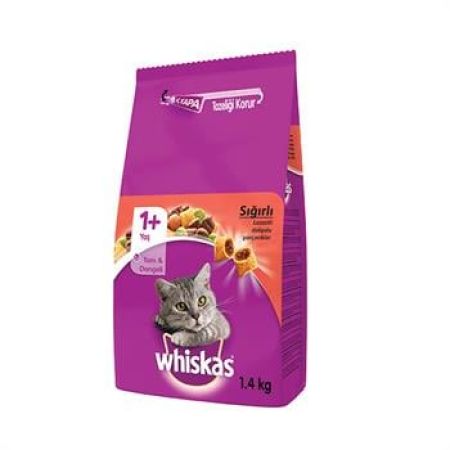 Whiskas Biftekli Yetişkin Kedi Maması 1,4 Kg