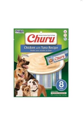 Ciao Churu Ton Balıklı ve Tavuklu Tamamlayacı Sıvı Köpek Ödül Maması 20 Gr 8 Adet