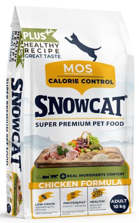 Snow Cat Plus Düşük Tahıllı Yetişkin Tavuklu Kedi Maması 10 Kg