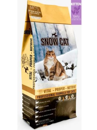 Snow Cat Yüksek Protein Yavru Kedi Maması 15 Kg