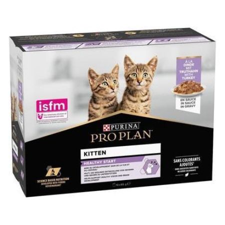 Pro plan Kitten Hindili Pouch Yavru Kedi Konservesi 10x85 Gr