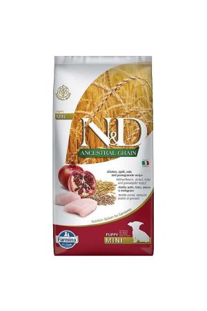 N&D Ancestral Grain Köpek Tavuk Nar Puppy Mini 2.5 Kg