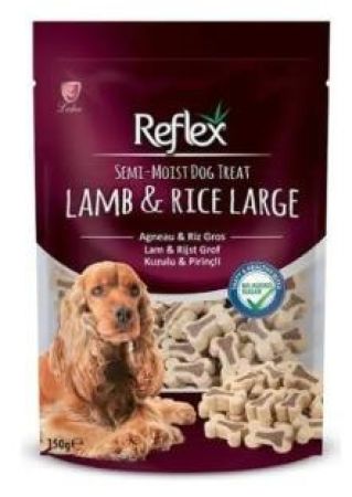 Reflex Semi-moist Kuzulu Ve Pirinçli Yarı Yumuşak Köpek Ödül Maması Large 150gr