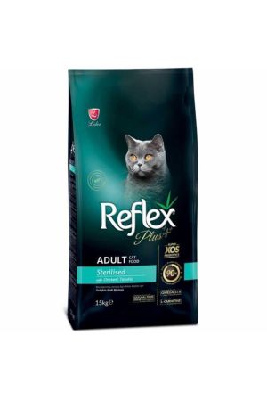 Reflex Plus Tavuklu Sterilised Kedi Maması 15 Kg