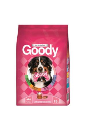 Goody Kuzu Etli Pirinçli Yetişkin Köpek Maması 15 Kg