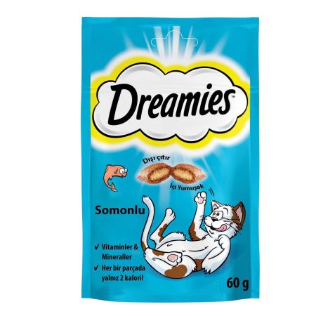 Dreamies Somonlu Kedi Ödülü 60 Gr 