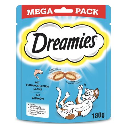 Dreamies Mega Paket Somonlu Kedi Ödülü 180 Gr 