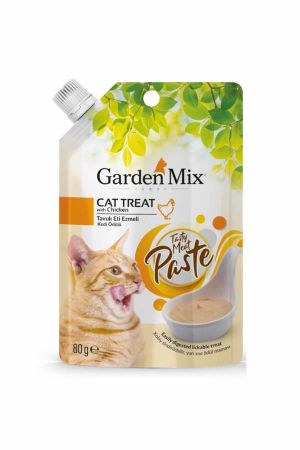 Garden Mix Tavuk Etli Ezme Sıvı Kedi Ödül Maması 80 Gr