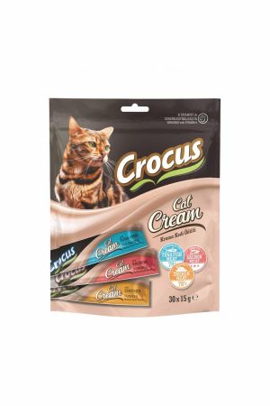 Crocus Karışık Çoklu Krema Kedi Ödülü 30x15 Gr