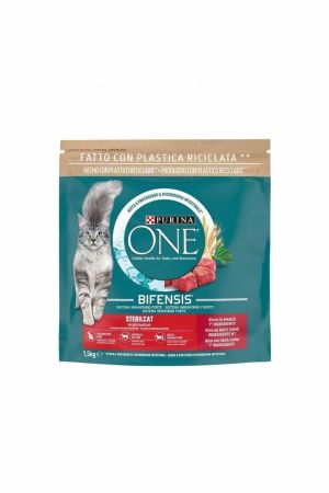 One Biftekli Kısırlaştırılmış Yetişkin Kedi Maması 1.5 Kg