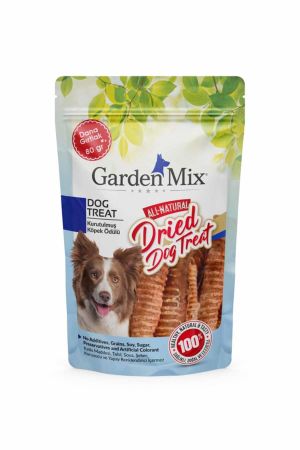 Garden Mix Kurutulmuş Dana Gırtlak Köpek Ödül Maması 80 Gr