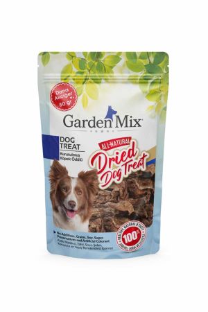 Garden Mix Dried Dog Treat Kurutulmuş Dana Akciğer 80 Gr