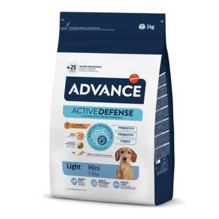 Advance Mini Light Tavuklu Diyet Küçük Irk Yetişkin Köpek Maması 3 kg