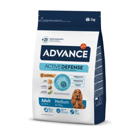 Advance Tavuklu Orta Irk Yetişkin Köpek Maması 3 kg