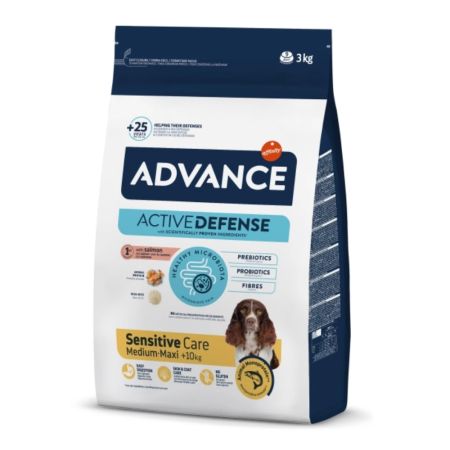 Advance Sensitive Care Somonlu ve Pirinçli Orta ve Büyük Irk Yetişkin Köpek Maması 3 kg