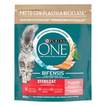 Purina One Somonlu Kısırlaştırılmış Kedi Maması 800 gr