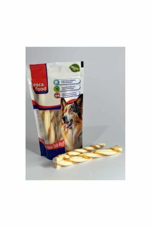 Esca Food Tavuklu Jumbo Burgu Kemik Köpek Ödülü 8 li