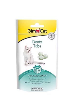 Gimcat Tabs Denta Ağız Ve Diş Sağlığı Kedi Ödül Tableti 40 Gr