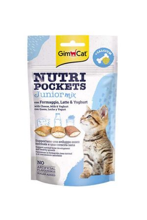 Gimcat Nutripockets Junior Mix Yavru Kedi Ödül Maması 60 Gr