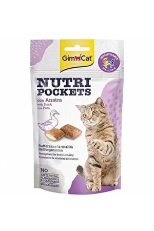 Gimcat Nutripockets Ördekli Kedi Ödülü 60 Gr