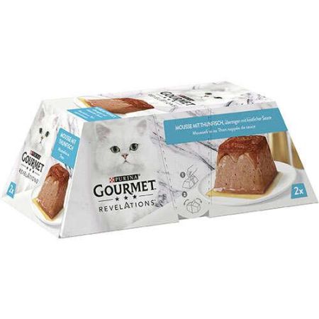 Purina Gourmet Revelations Ton Balıklı Kedi Konservesi 2 x 57 g