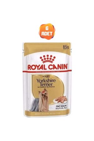 Royal Canin Yorkshire Köpek Yaş Mama 85 Gr x 6 Adet