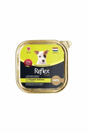 Reflex Plus Somonlu Küçük Irklar İçin Yavru Köpek Yaş Maması 85 Gr